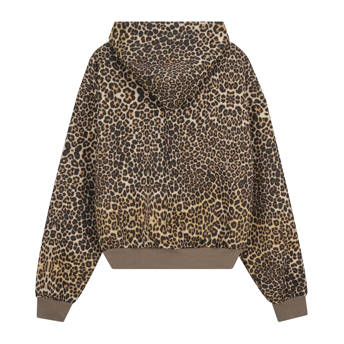 Leopard Print Graphic Zip-Up Hoodie | Bold Streetwear – Image 3