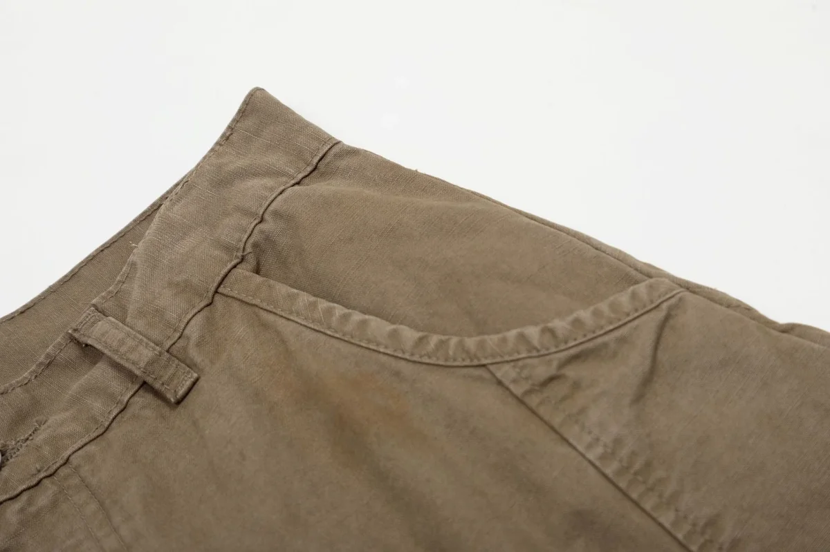 Washed Utility Balloon Cargo Pants | Wide Leg Street Fit – Image 8