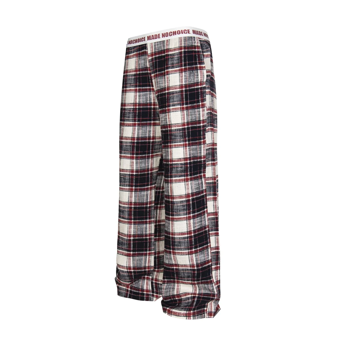 Made No Choice Plaid Wide-Leg Lounge Pants | 100% Cotton – Image 6